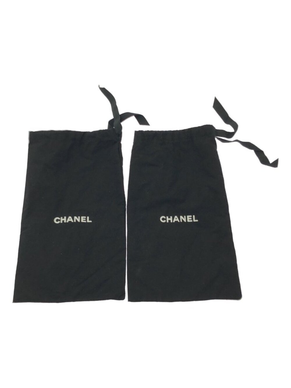 Chanel Leather CC Logo Heels Sandals 38c Black - Picture 7 of 7
